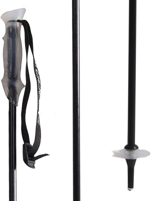 GOODE G-Max Summit Ski Poles Lightweight & Durable Carbon Composite Downhill Ski Poles for Men & Women Ergonomic Grip & Shock Absorbing Design Pair
