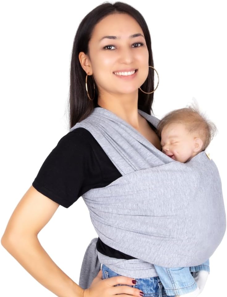 Eggbaby Flexible Wrap Sling Grey