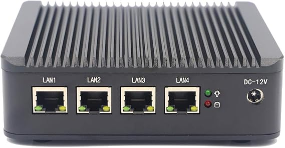 New Celeron J3160 Quad Core Firewall Micro Appliance, Mini PC, Nano PC, Router PC, 4 RJ45 Port AES-NI Pfsense OPNsense LEDE ESXI Compatible