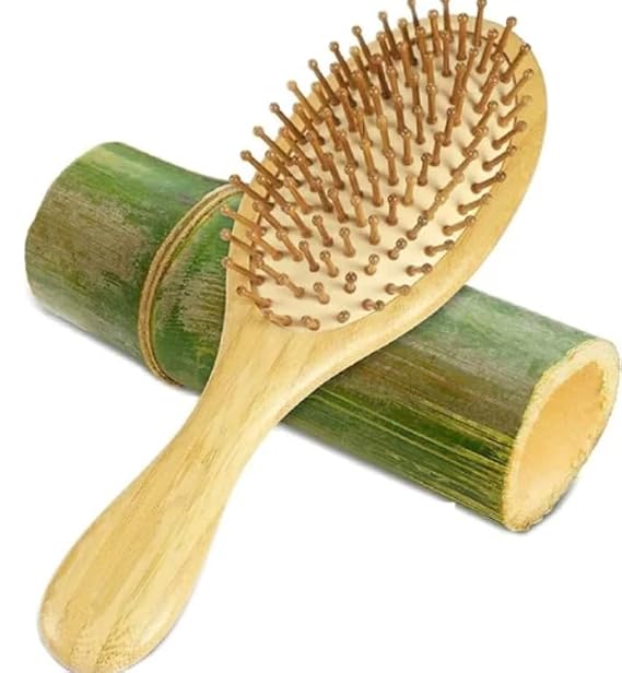 iGROW Bamboo Hair Brush Hair Growth, Creemy