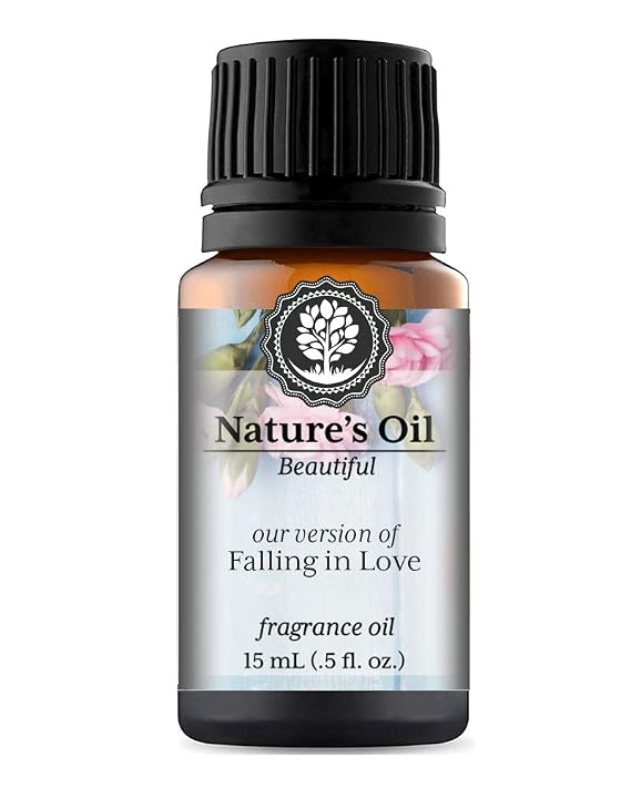 Falling in Love Fragrance Oil (15ml) For Perfume, Diffusers, Soap Making, Candles, Lotion, Home Scents, Linen Spray, Bath Bombs, Slime