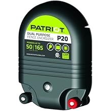 Patriot P20 Dual Purpose Electric Fence Energizer, 2.0 Joule