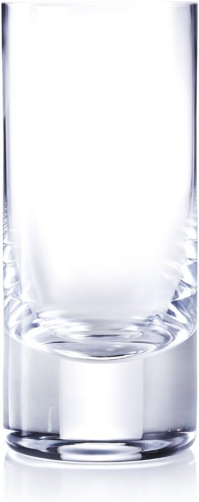 Moser Whisky- Plain Cut Highball, Clear