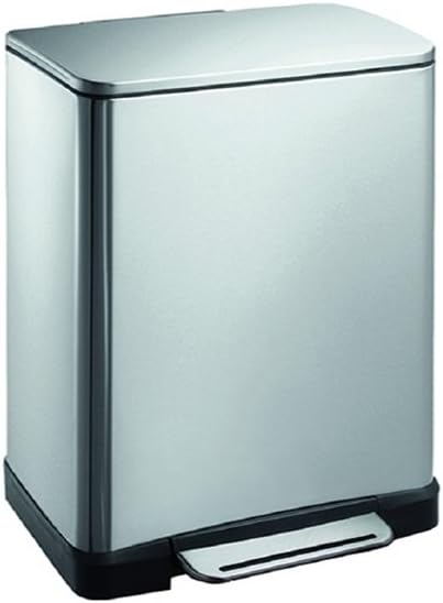 Primanova Stainless Steel Softclose Pedal Bathroom Kitchen Office Trash Can Inox 12 Lt D-15321