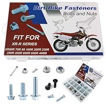 330PCS Bolts Kit Fit for XR50R XR70R XR80 XR100R XR200R XR230R XR250R XR400R XR600R XR650R XR400M Full Sets Complete Fairing bodywork Bolts Fasteners Kit