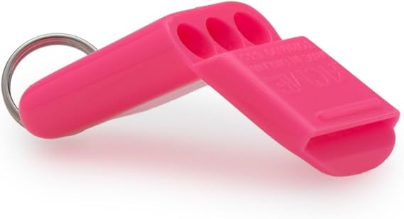 ACME Genuine Professional Quality BPA Free Plastic No. 635 Tornado AIRFAST Whistle, Medium Sized, High-Pitch, pealess, 117 dBA, Designed and Made in The UK.