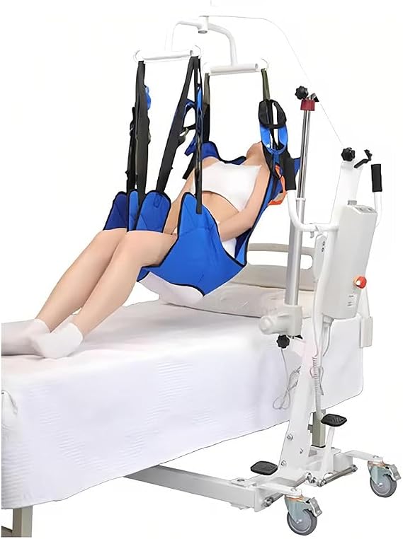 Medical Electric Patient Lifting Powered Transfer Chair, Household Multifunctional Mobile Crane, Intelligent Control, Load-Bearing 150kg