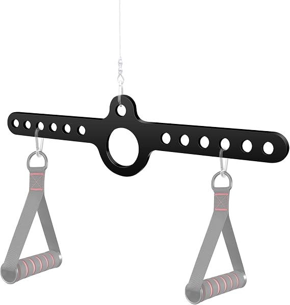 LAT Pull Down Double to Single D Handle Spreader T Bar