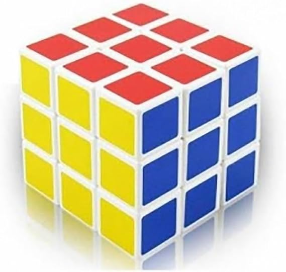 3x3 Klasik Zeka Küpü, Renkli, Yapboz Oyunu