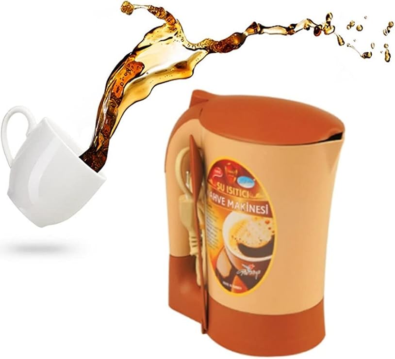 Mini Kettle Elektrikli Su Isıtıcı Türk Kahvesi Makinesi Mükemmel Kahve Pişirici Cezve 0.90 lt