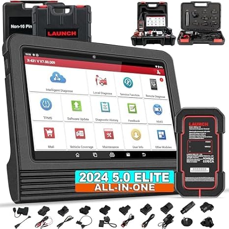 LAUNCH X431 Pro V5.0 OBD2 Diagnostic Machine, Japanese, Car Diagnostic