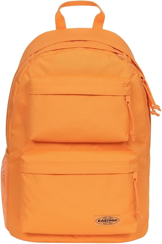 Eastpak Padded Double Çift Bölmeli Sırt Çantası, Geniş Hacimli, 23L, Mandalina Turuncu