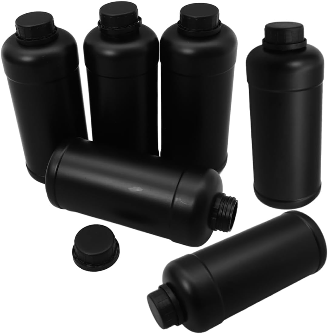 SOLUSTRE 6pcs Plastiklaborflaschen Mit Deckel Probe Behälter Reagenzflaschen Wasserproben Flaschen Reagenzien Behälter Kleine Plastikflaschen Für Flüssigkeiten