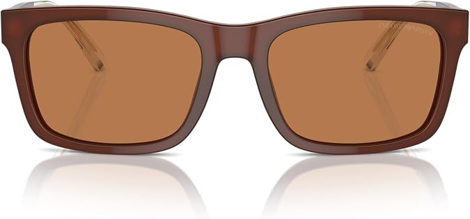 Emporio Armani mens Ea4224 Rectangular Sunglasses
