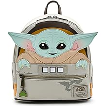 Loungefly Star Wars The Mandalorian Child Craddle Mini Backpack (One Size, Brown)