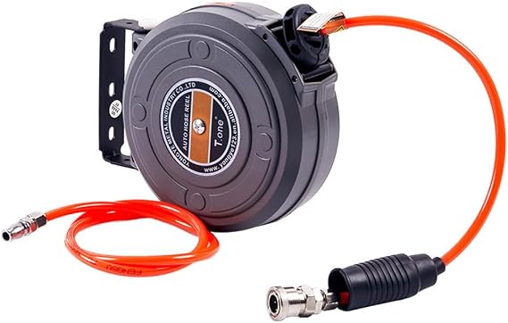 6mm Wall Mount Automatic Retractable Hose Waterpipes Reel Holder