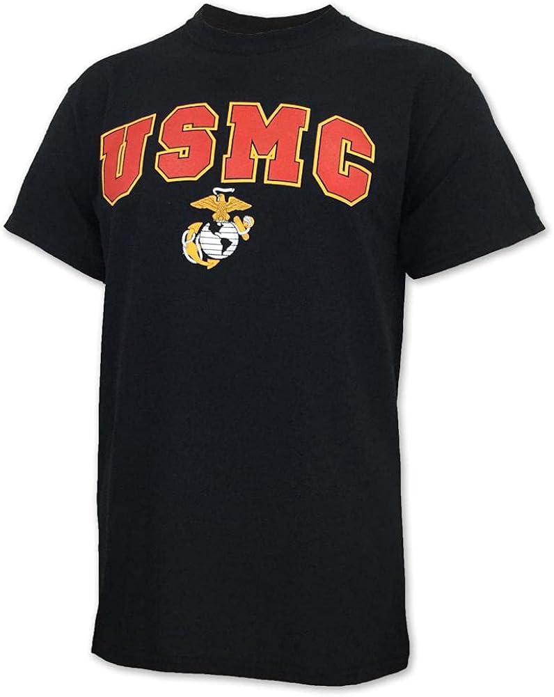 United States Marine Corps Arch Eagle Globe Anchor Short Sleeve T-Shirt