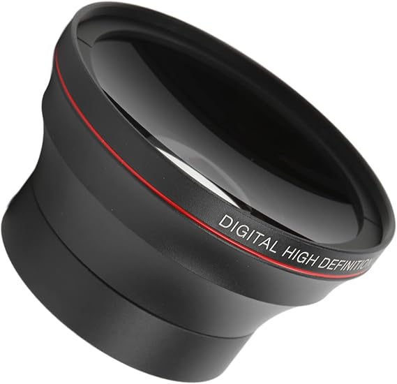 52mm 0. Wide Angle Lens with Ro Ability for Landscape & Closeup Photography