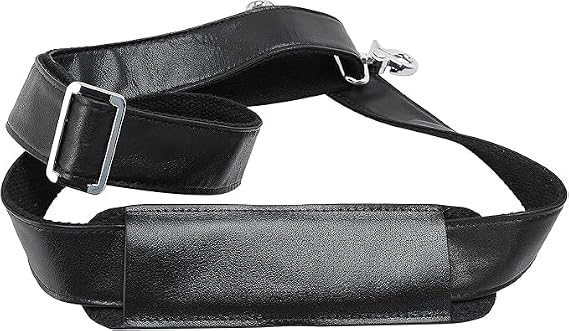 TIDING Genuine Leather Shoulder Strap Replacement for Laptop Briefcase
