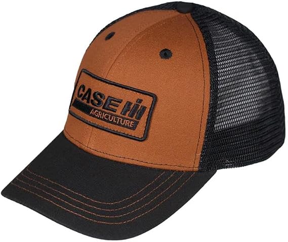Case IH Duck Canvas Mesh Back Tucker Hat with Classic Logo Patch A4224