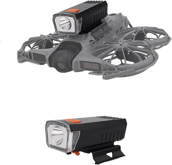 Night Flight Light for DJI NEO 2 Drone, Rechargeable Undercarriage Mount Spotlight Fill Light with 3 Modes, Type-C Charging