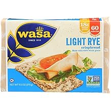 Wasa Crispbread Light Rye - Case of 12 - 9.5 oz.