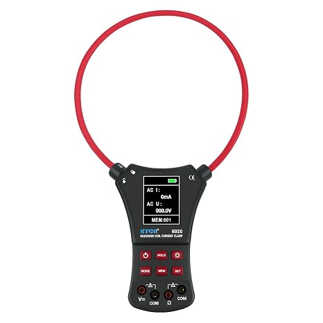 ETCR6920 Flexible Rogowski Coil Clamp Multimeter 0-10000A 200mm