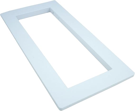Hayward SP1085F White Snap on Face Plate Cover Replacement for Hayward SP1085 Automatic Skimmer