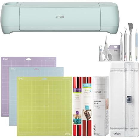 Cricut Explore 3 & Essentials Bundle - Seafoam