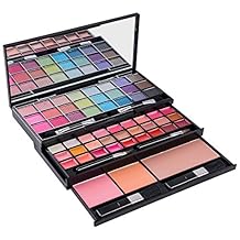 SHANY Classy & Sassy All-in-One Makeup Kit Makeup Set with Cosmetics Mirror, Makeup Applicators, 24 Eye Shadows Colors, 18 Lipstick Lip Glosses, 2 Blushes, and 1 Bronzer - Premium Giftable Packaging