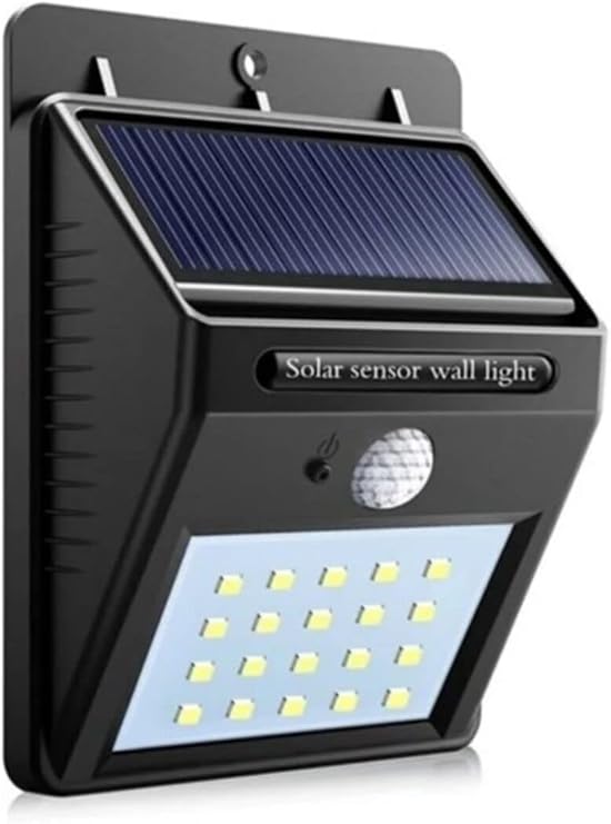 Solar Garden Balcony Wall Lamp with 20 LED Sensors