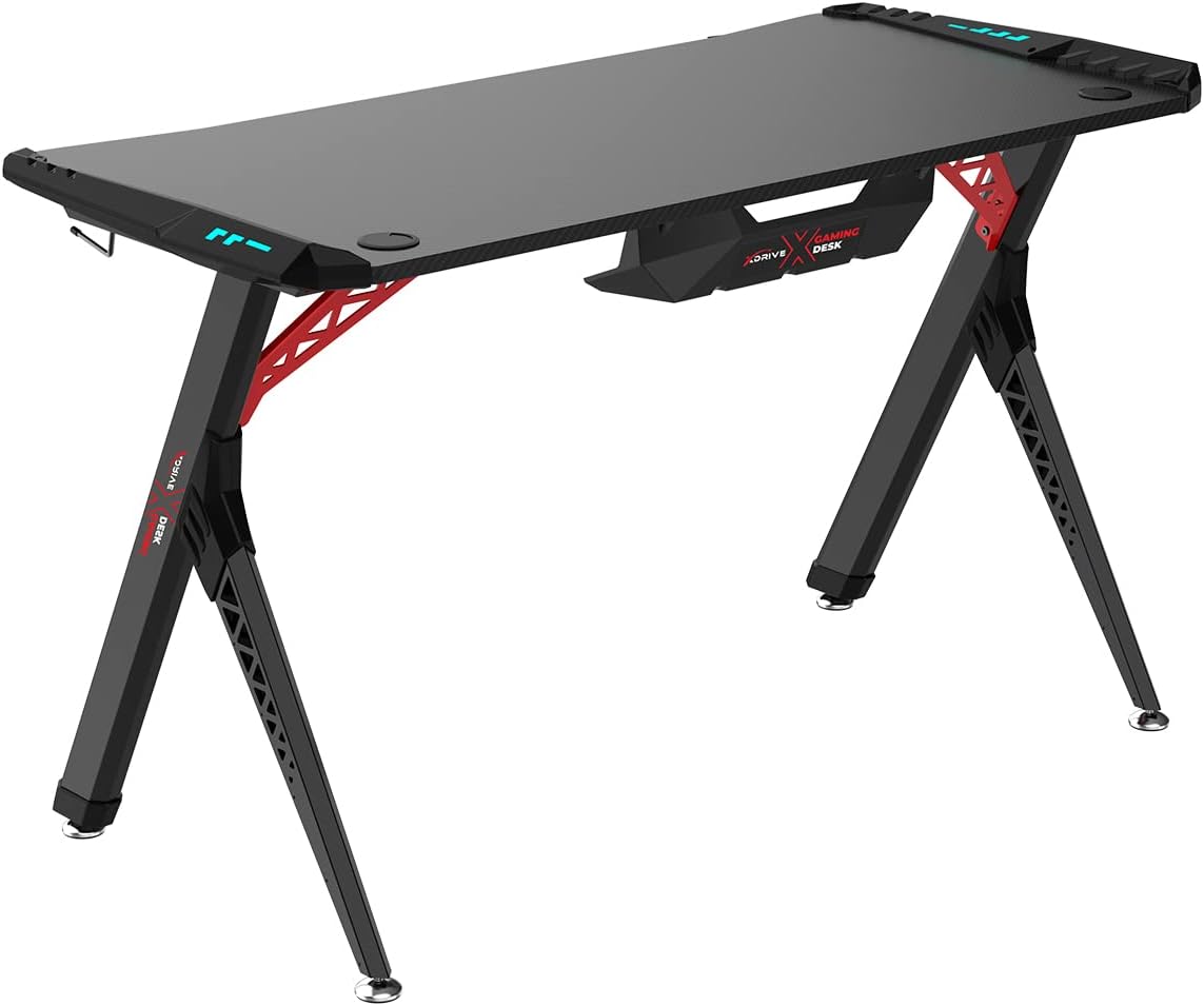 xDrive Professional Rgb Gaming Table Fire Series