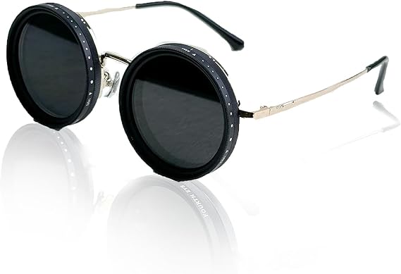 Hand Made Nd-400 9 Gears Round Polarized Adjustable Dimming Men Sunglasses women Filter Diving Fishing