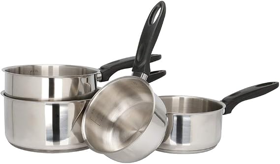 Sitram First Saucepan, Stainless Steel, Silver