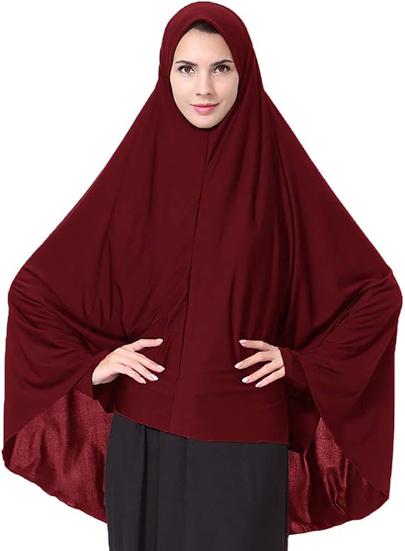 Ababalaya Womens Modest Muslim Islamic Jersey Hijab Long Scarf