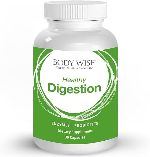 Be Bodywise Healthy Digestion Probiotics + Enzymes