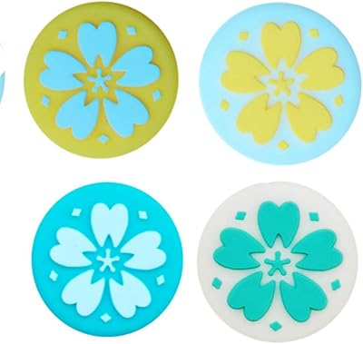 Silicone Rubber Thumb Stick Grips Joystick Cap Cover for Switch Lite Ns Joy-con Controller E