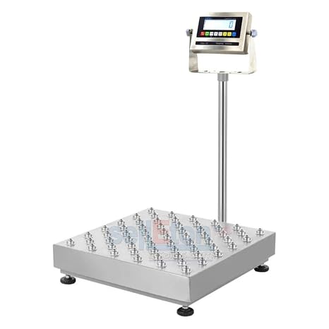 Selleton SL-915-TT NEP/Legal for Trade Ball Transfer Top Bench Scale with Free Software | 24" x 24" Capacity: 500 lb x 0.1 lb