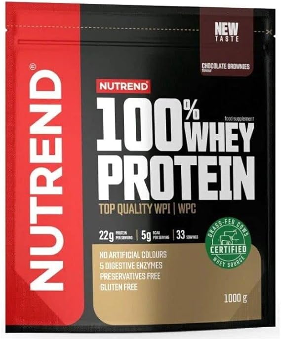 Nutrend - 100% whey protein (chocolate brownies - 1000 gram)