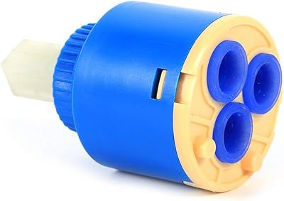 35mm-Type A Replacement Faucet Cartridge, Ceramic Disc Cartridge Faucet Water Mixer Tap Inner Control Valve for Kitchen and Bathroom