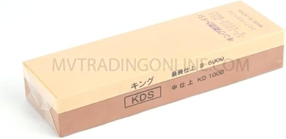 King Combination Waterstone, 1000/6000 Grit by KING