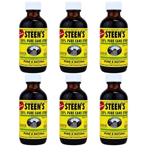Steens 100% Pure Cane Syrup 2fl Oz 6 Pack