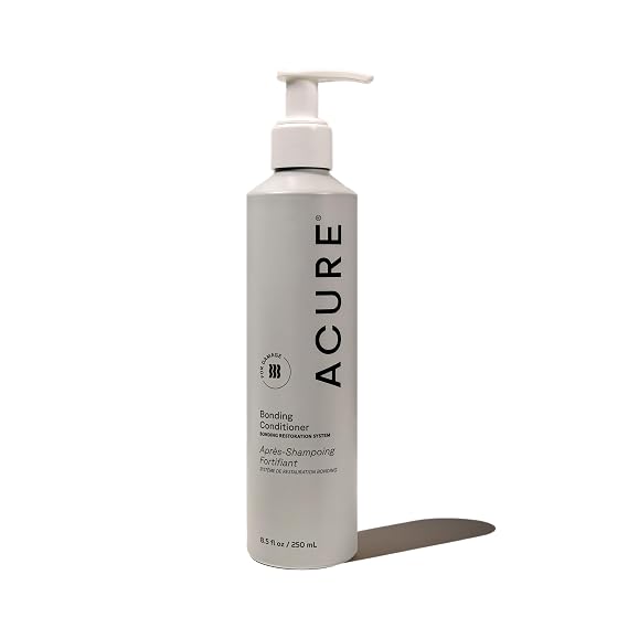 Acure Bonding Conditioner - Deep Moisture Conditioner - 8 fl oz | For Dry, Damaged, and Color Treated Hair, Cocoa Butter & Avocado Oil, Paraben & Sulfate Free, Hair Care for Women & Men