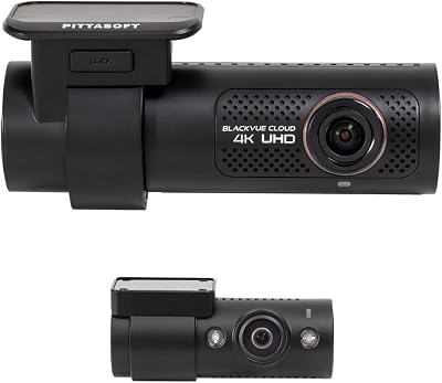 BlackVue DR970X-2CH IR 128GB | 4KFull HD Cloud Taxi Dashcam | Dashcam Front and Inside Camera | Made in Korea