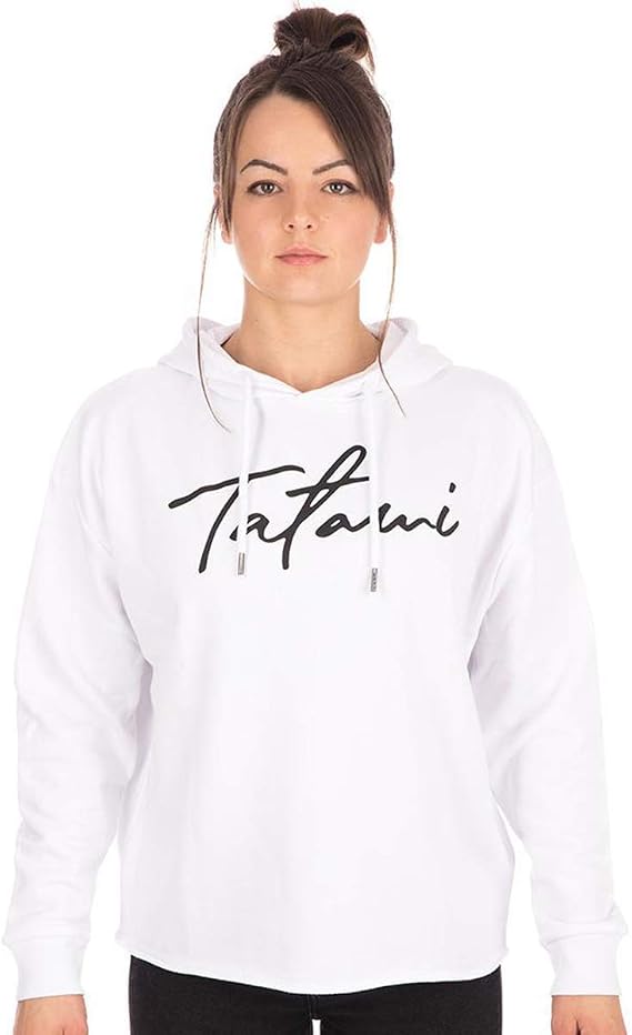 Tatami Fightwear Women's Cropped Pullover Hoodie - White