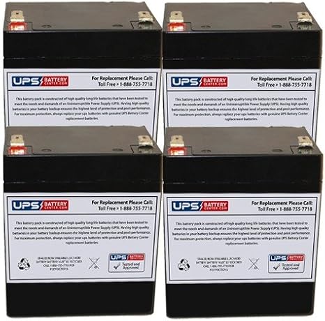 Emerson-Liebert GXT3 1000 UPS (GXT3-1000RT120) Compatible Replacement Battery Set