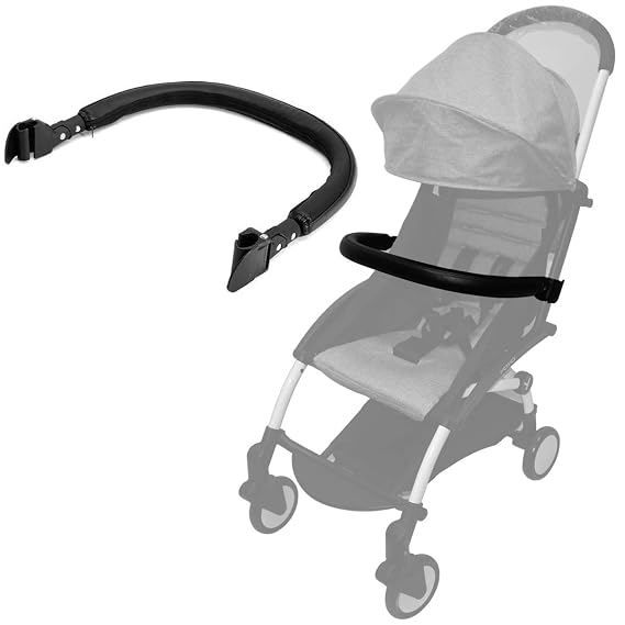 Bumper Bar Compatible with YOYO+/ YOYO2/ YOYO3 Baby Stroller, Queen Size (PU Leather)