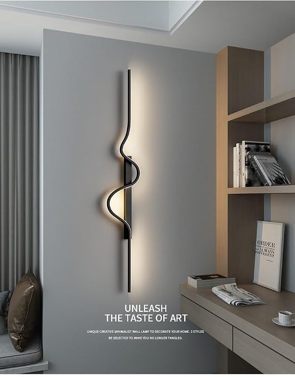 Aplik Duvar Modern 100 cm - Worm [Enerji Sınıfı A++]