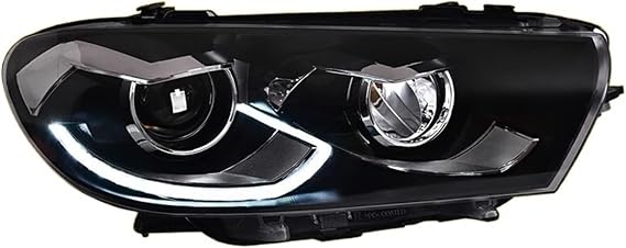 Car Styling Compatible For VW Scirocco Headlight 2008-2018 Scirocco Head Lamp DRL Projector Lens High Beam Auto Accessories(LED)