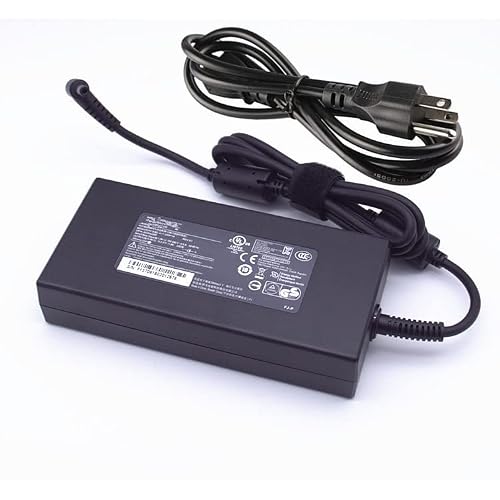 Compatible with Chicony AC Adapter for 19.5V 11.8A 230W 5.5 x 2.5mm A230A012L A12-230P1A A17-230P1A Msi GS75 STEALTH-248 P65 AD065G2Uz 0
